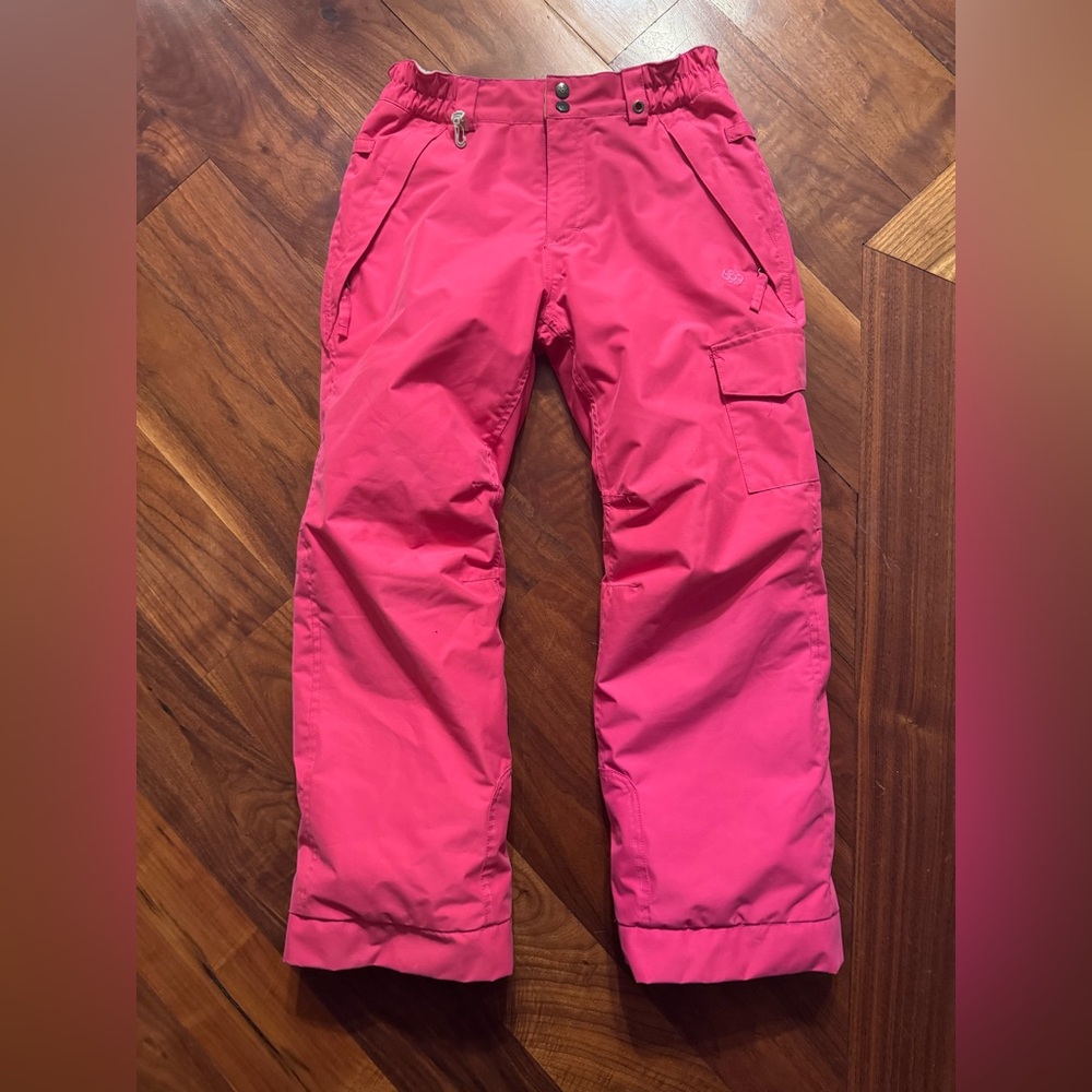 686 Kids Bright Pink Snow Pants